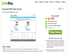 Tablet Screenshot of jobfia.com